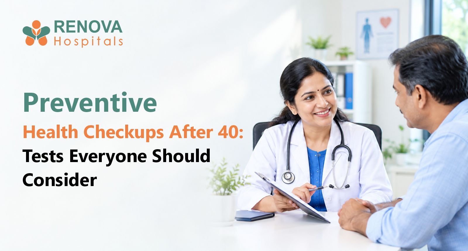 Essential health tests for adults over 40