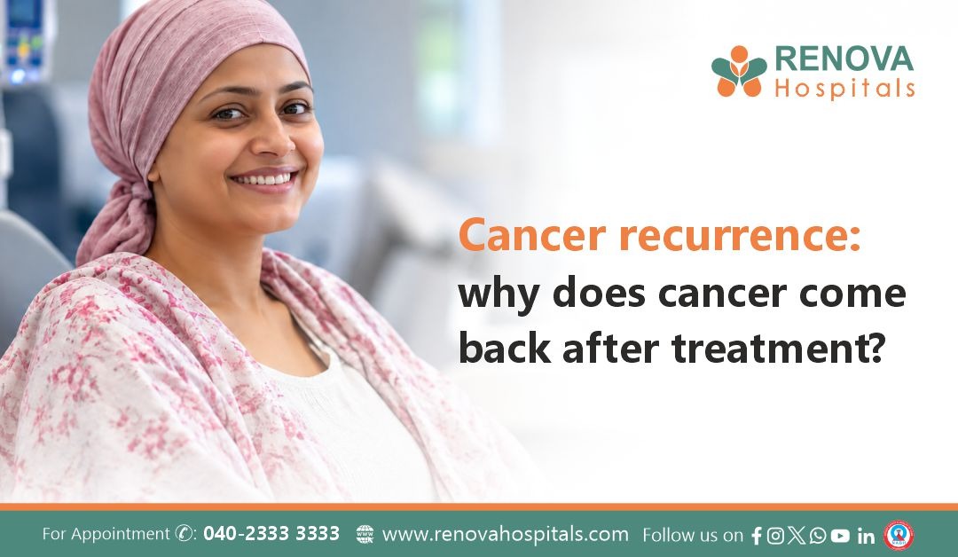 Understanding cancer recurrence after successful treatment
