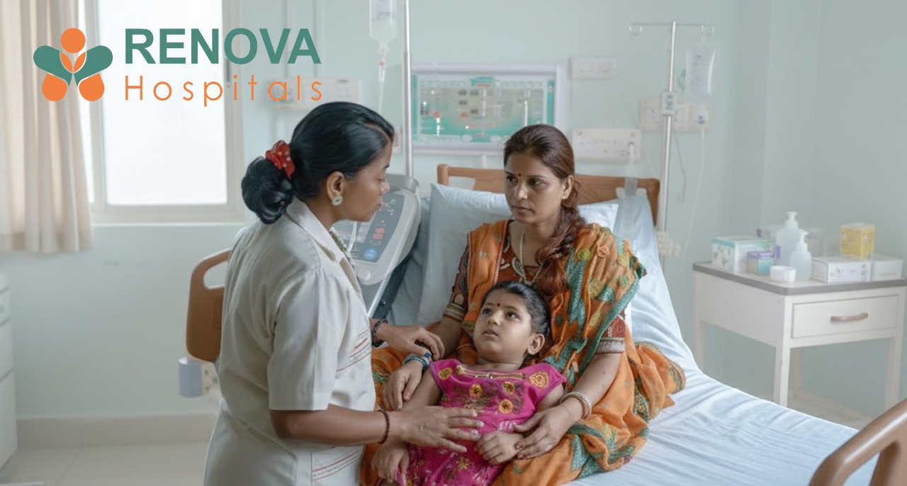 A Nurse taking care of an eclampsia patient