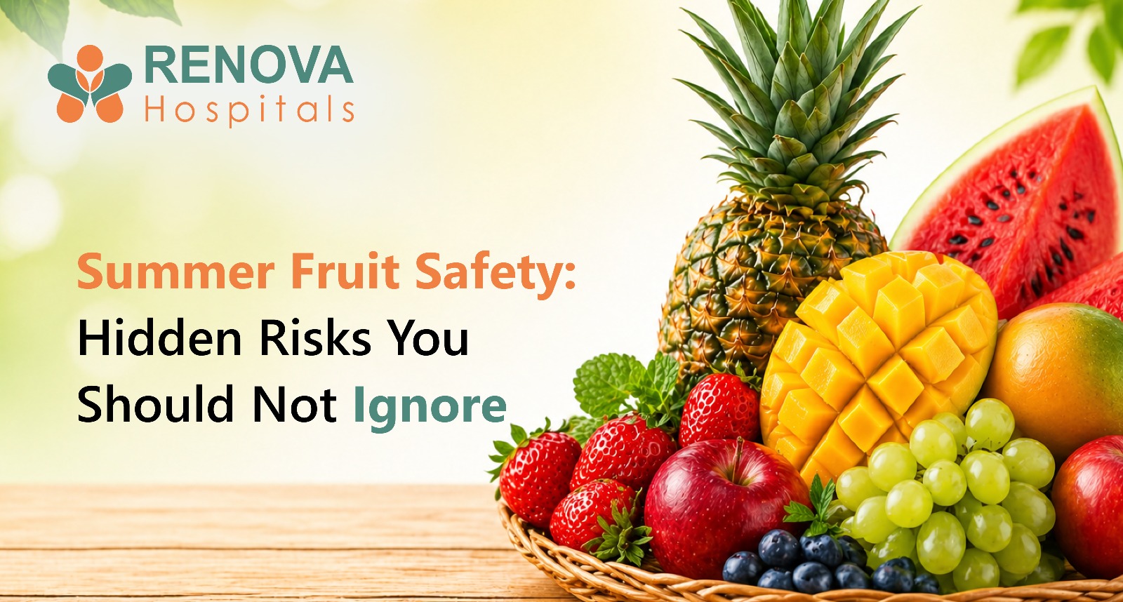 Proper Handling and Storage of Fruits Prevent Foodborne Illness