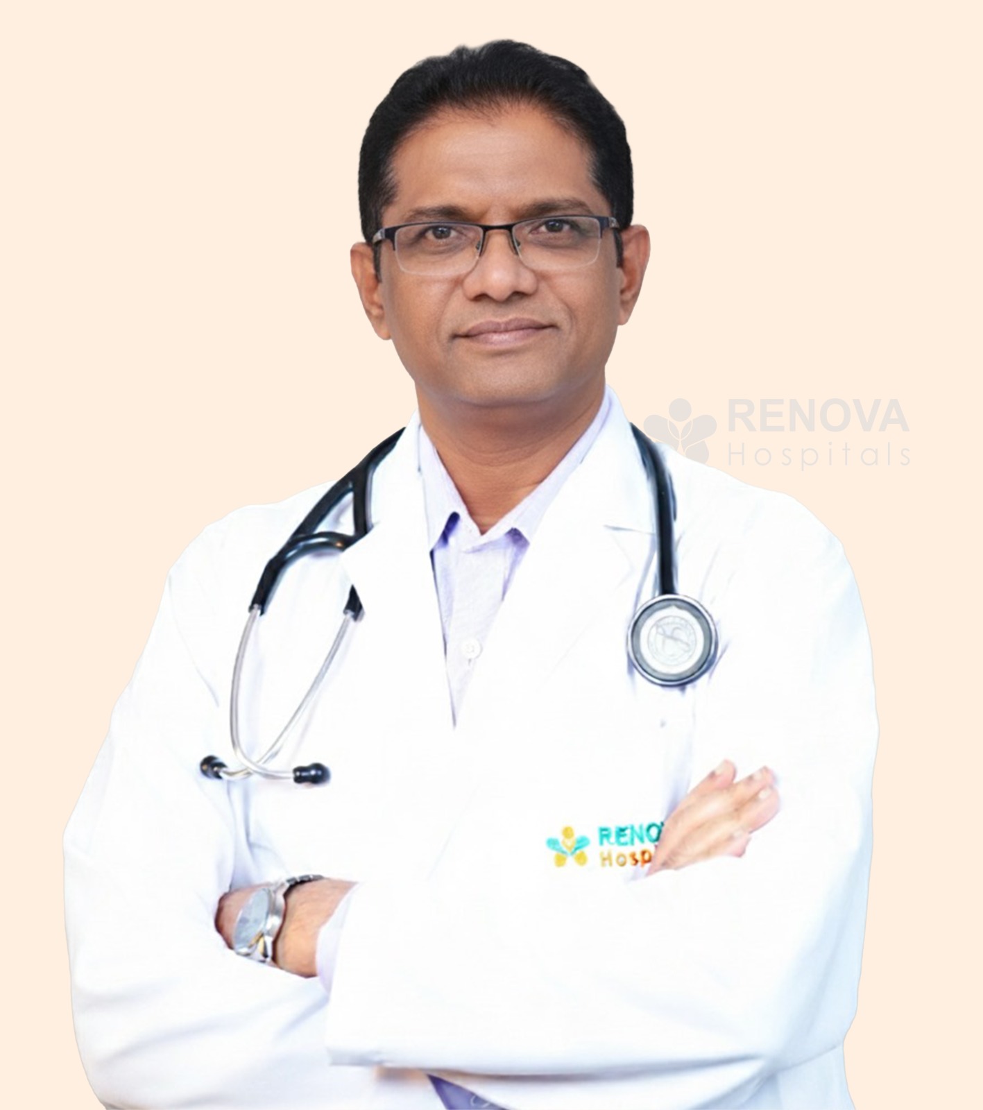 Dr K Gangadhar Senior General Surgeon Renova Hospitals expert in complex surgeries and wound care