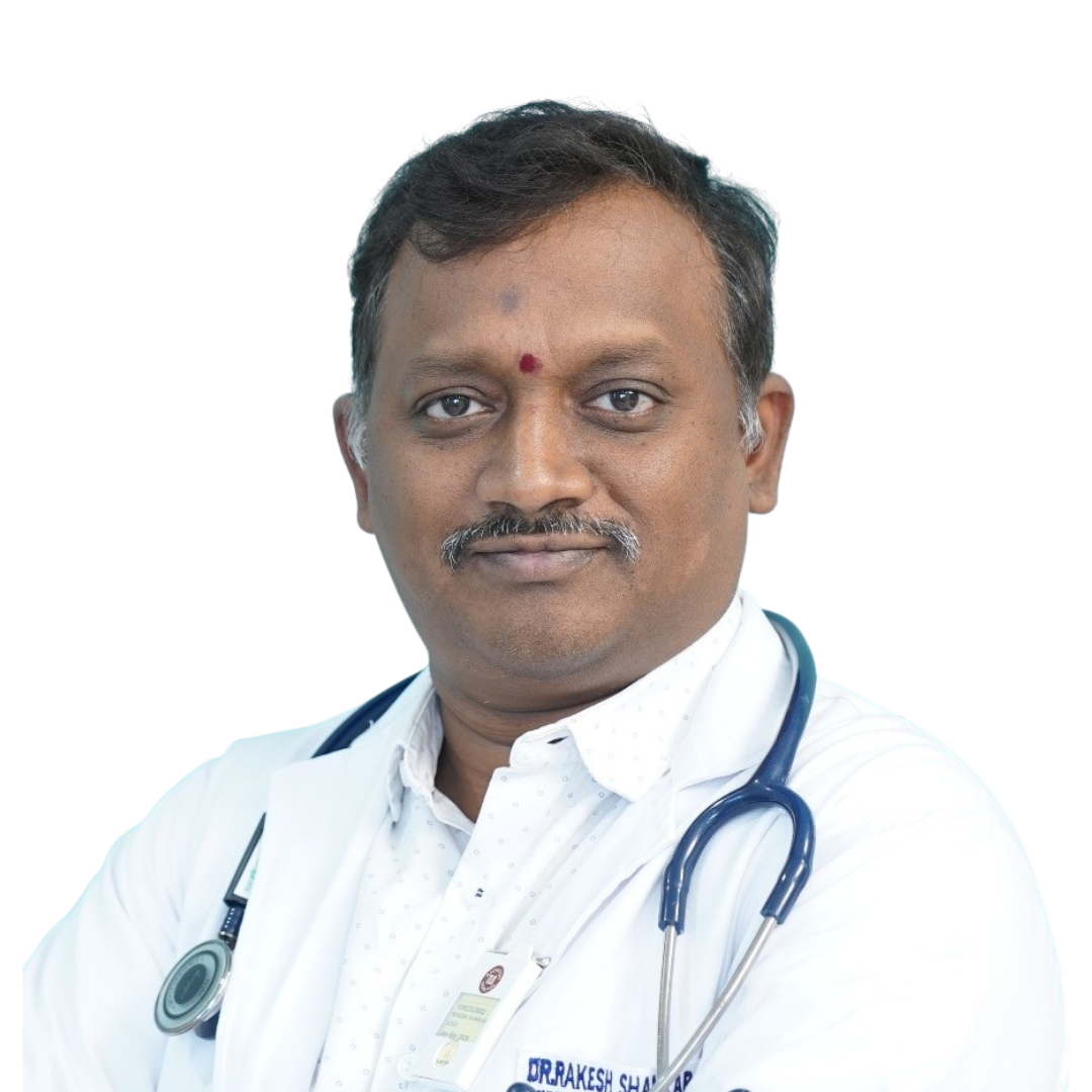Dr Rakesh Shanker Goud, Senior Radiation Oncologist at Renova Cancer Centre Hyderabad