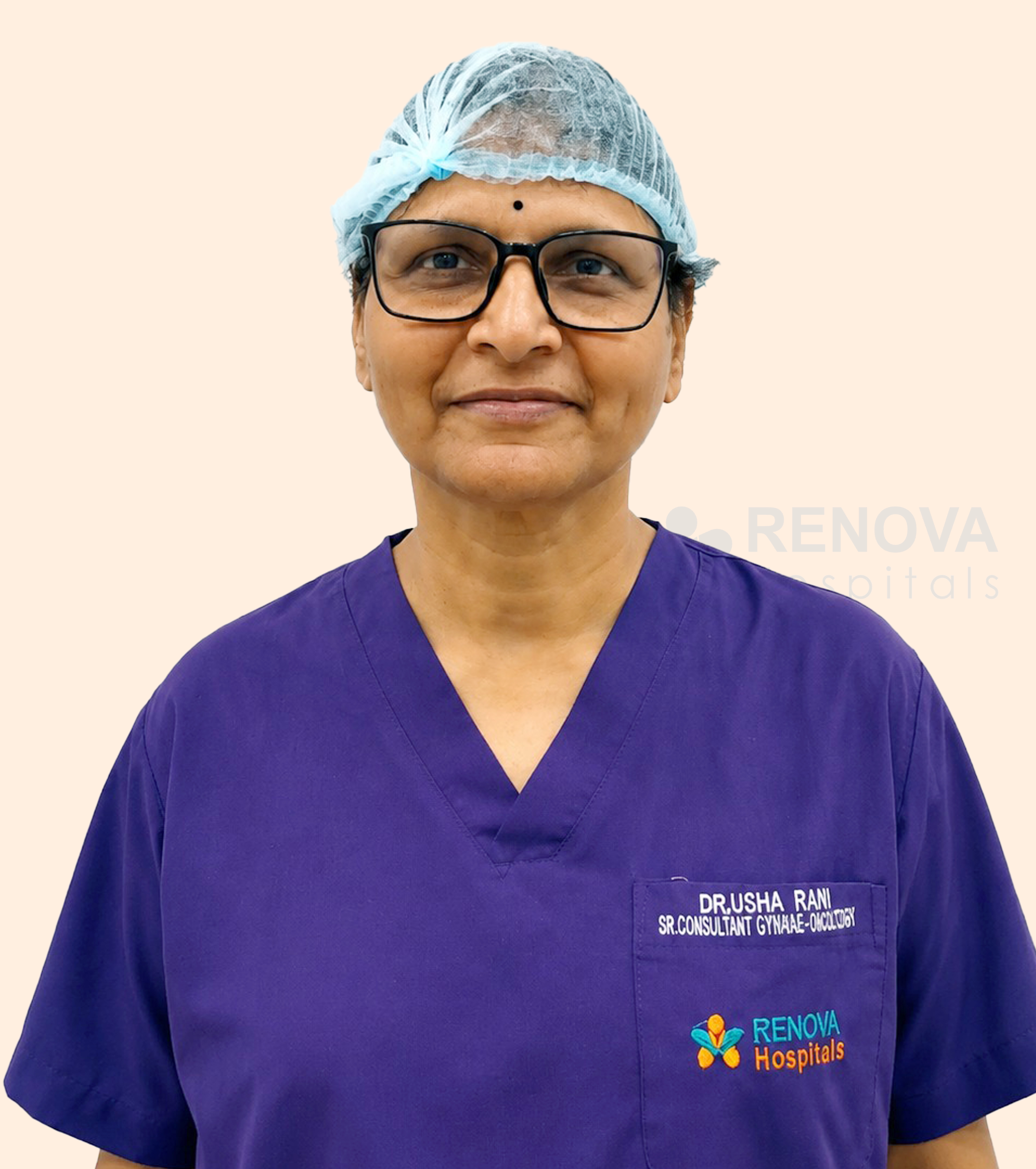Dr. Usharani Yedida, Head of Anaesthesiology at Renova Century Hospitals