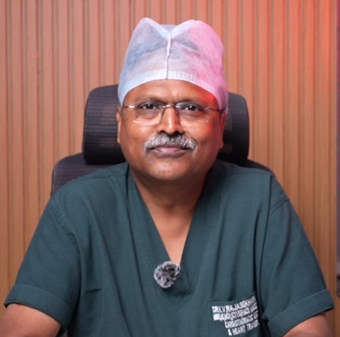 Dr. K.V. Raja Sekhara Rao – Senior Cardiac & Transplant Surgeon at Renova Hospitals