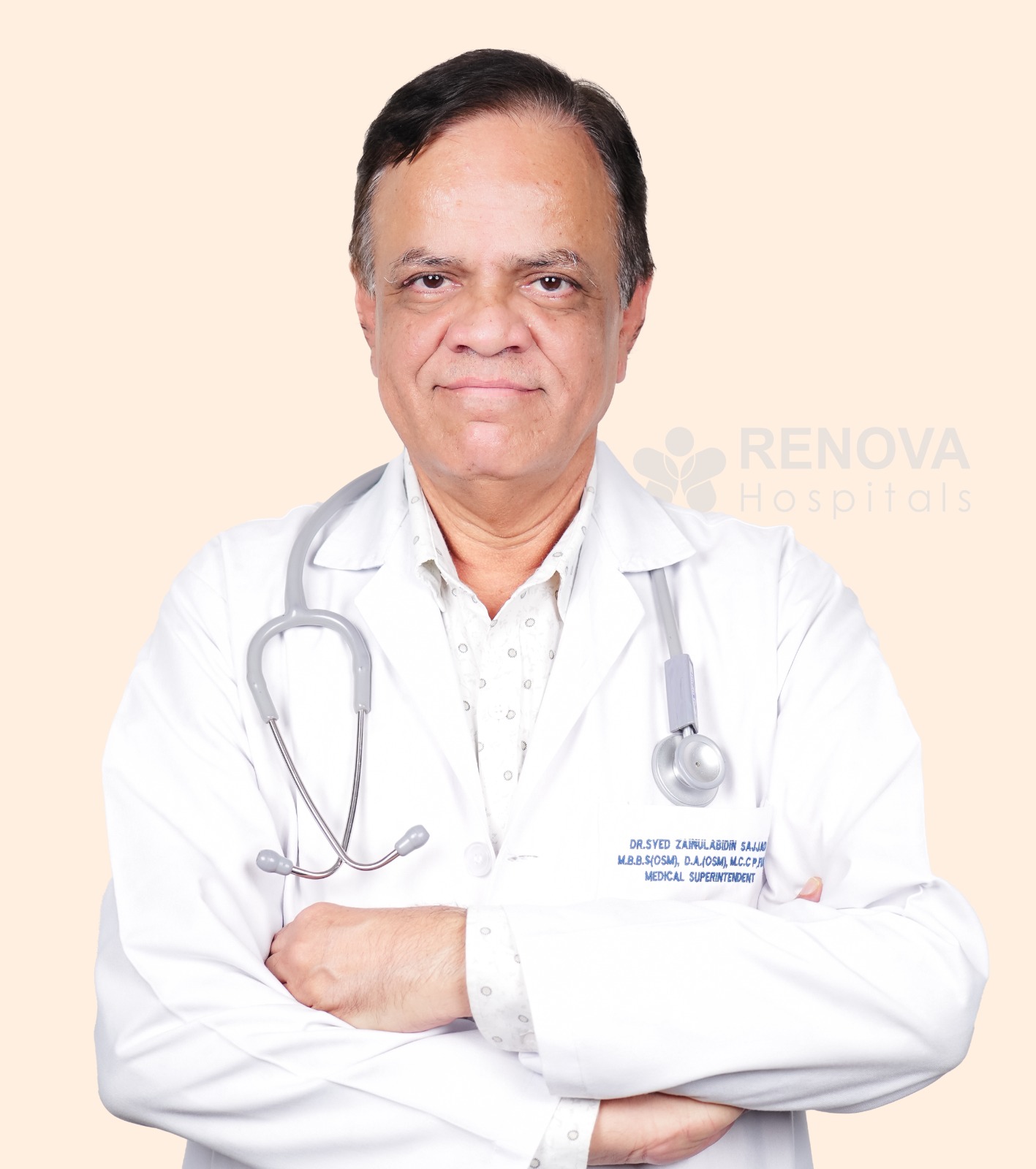 Dr Syed Zainulabidin, Anaesthesiologist & Medical Superintendent at Renova Bibi Cancer Hospital