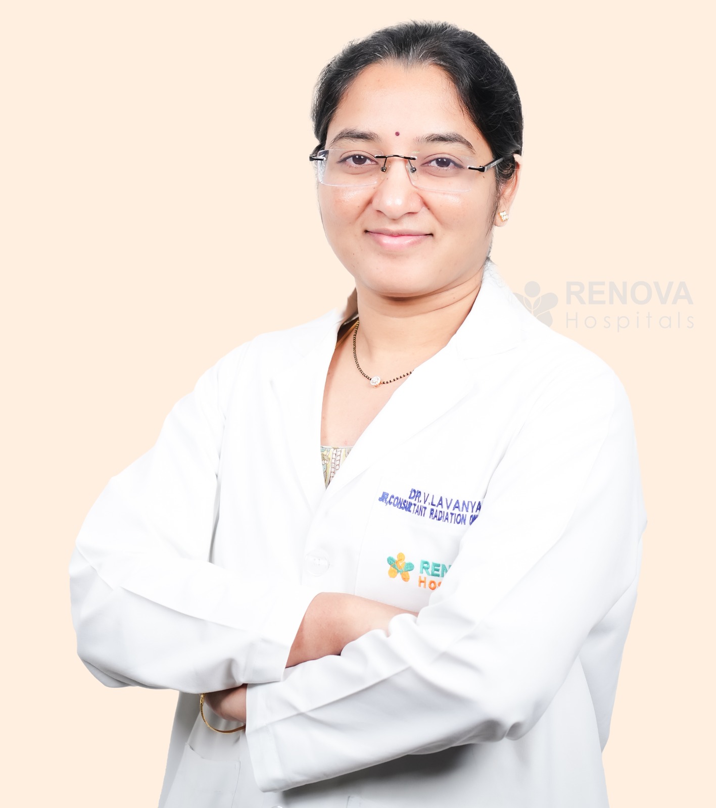 Dr Vutkuri Lavanya, Radiation Oncologist at Renova, skilled in IMRT and RapidArc therapies