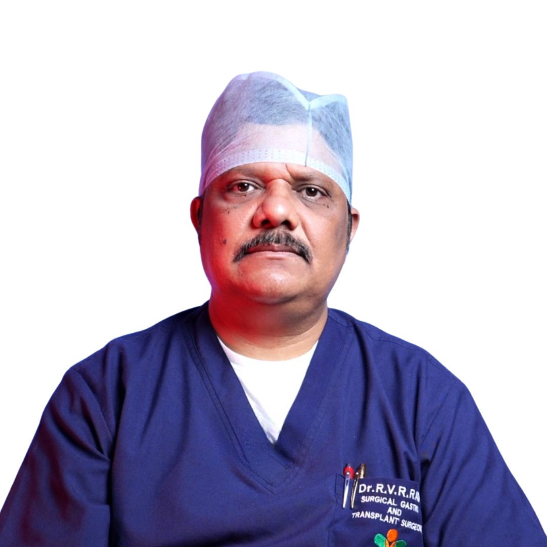 Dr. R V Raghavendra Rao, Chief Surgical Gastroenterology and Liver Transplant Surgeon at Renova Hospitals Banjara Hills, expert in liver transplants