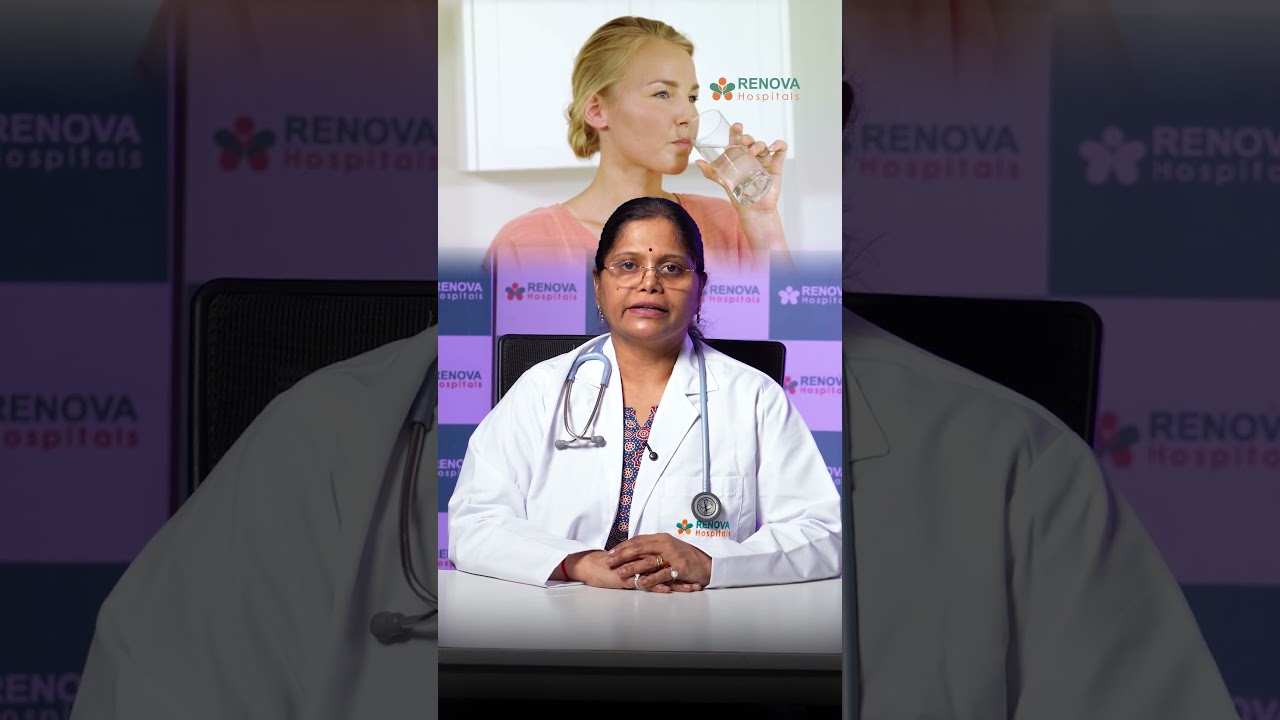 Drinking Cool Water..Good or Bad ?| Dr.Archana best nephrologist | Renova Hospitals