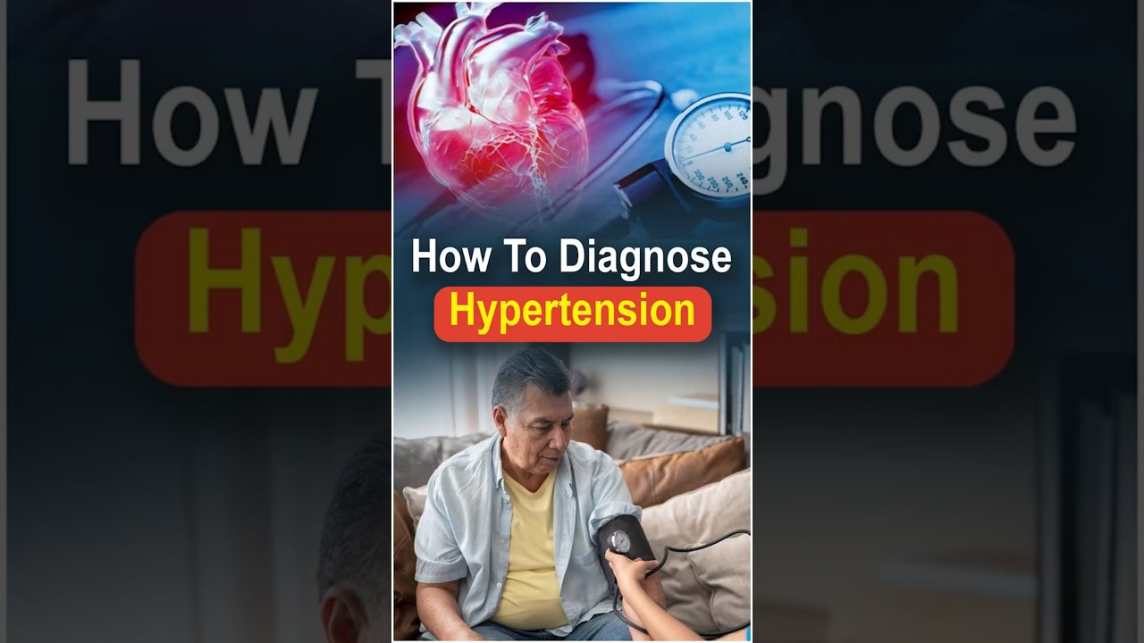 How To Diagnose Hypertension | How To Check High Blood Pressure At Home | Renova #shorts #highbp