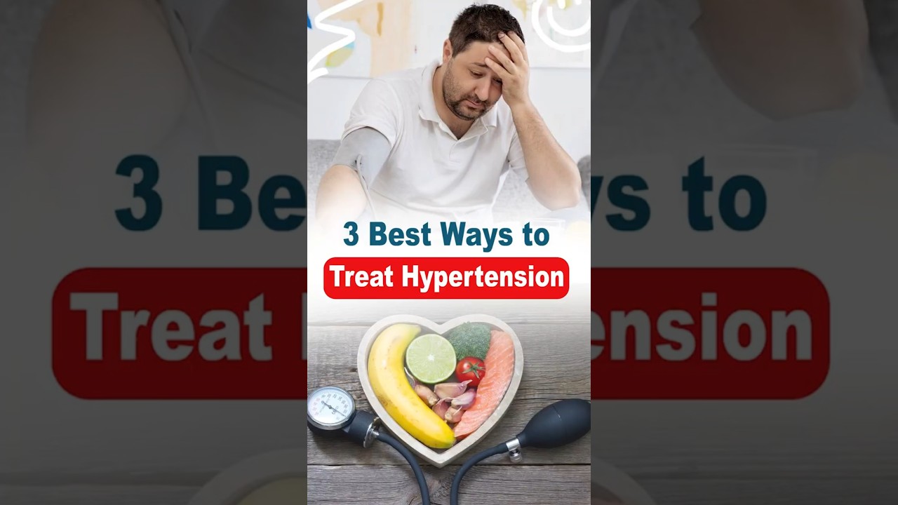 3 Best Way To Treat High Blood Pressure | Hypertension | Renova #shorts #highbp #renova
